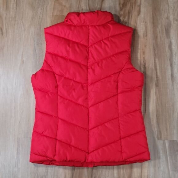 🔸️NWT Aeropostale Red Sleeveless Puffer Vest Small - Picture 2 of 9